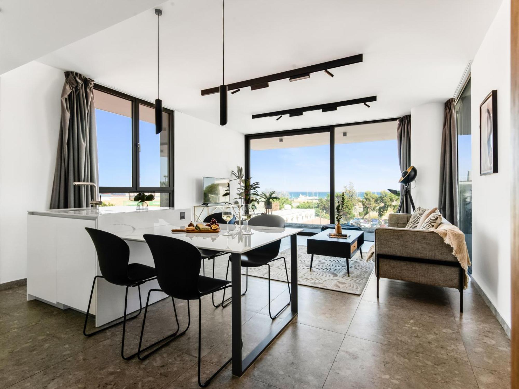Sanders Gaia - Bright Two-Bedroom Apartment With Sea View Larnaca Ngoại thất bức ảnh